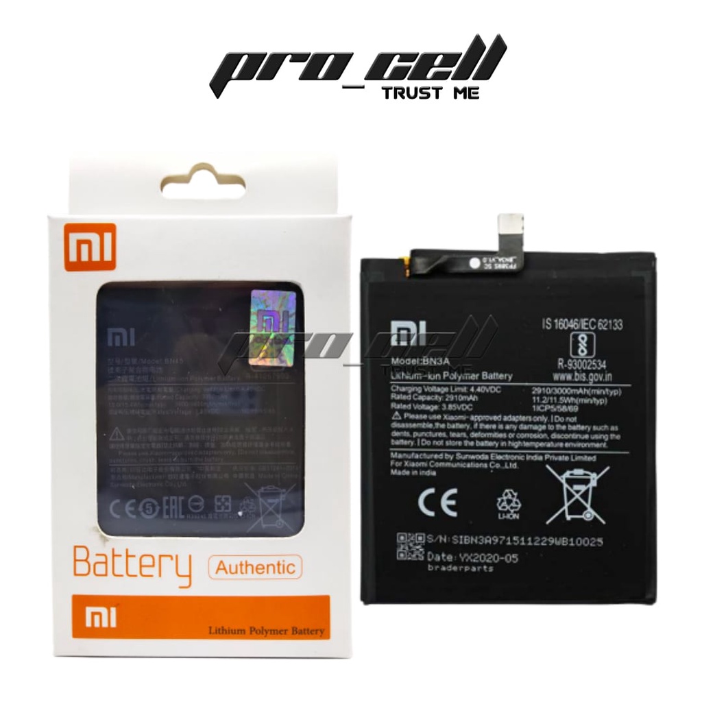 Baterai Xiaomi Redmi Note 4 BN 41 Baterai Original Xiaomi BN41 Original 100%