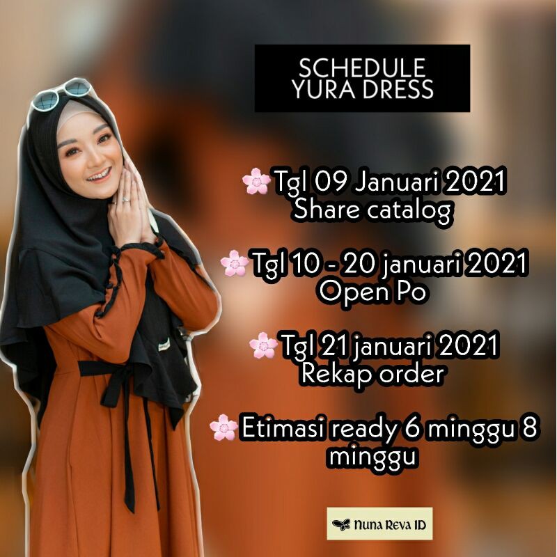 #OPEN PO# DRESS YURA BY NUNAREVA