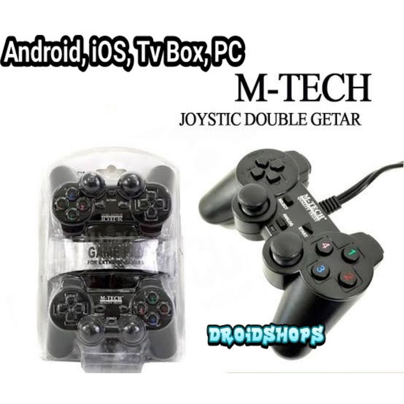 Joystick Double Gamepad USB Paket Dual to One USB Buat Android PC Tv Box iOS Termurah Paling Kuat