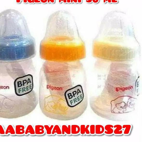 Tempat Minum Anak Kekinian TUPPERWARE original `BOTOL BAYI SUSU BPA  PIGEON 50ML-BOTOL BAYI SUSU PIG