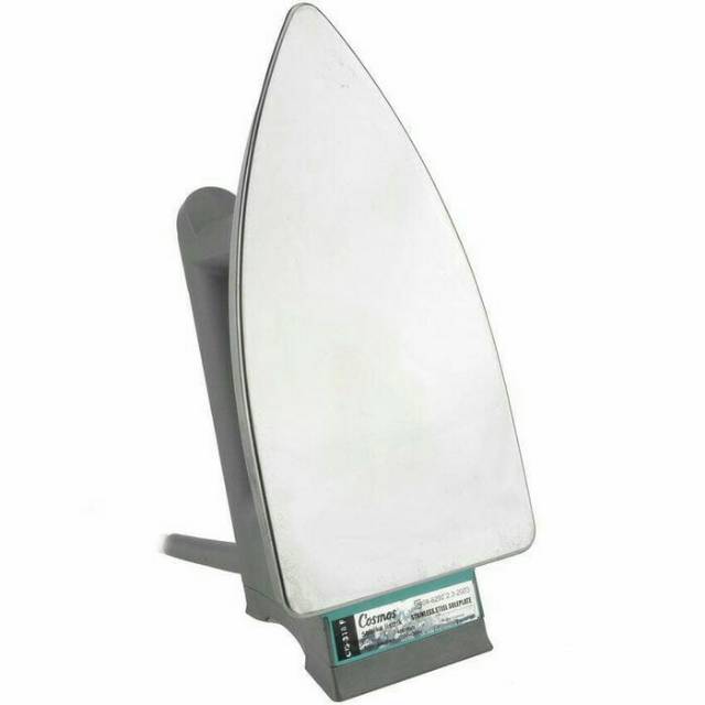 Setrika Cosmos CIS 318 BODY STAINLESS. BARU &amp; BERGARANSI RESMI