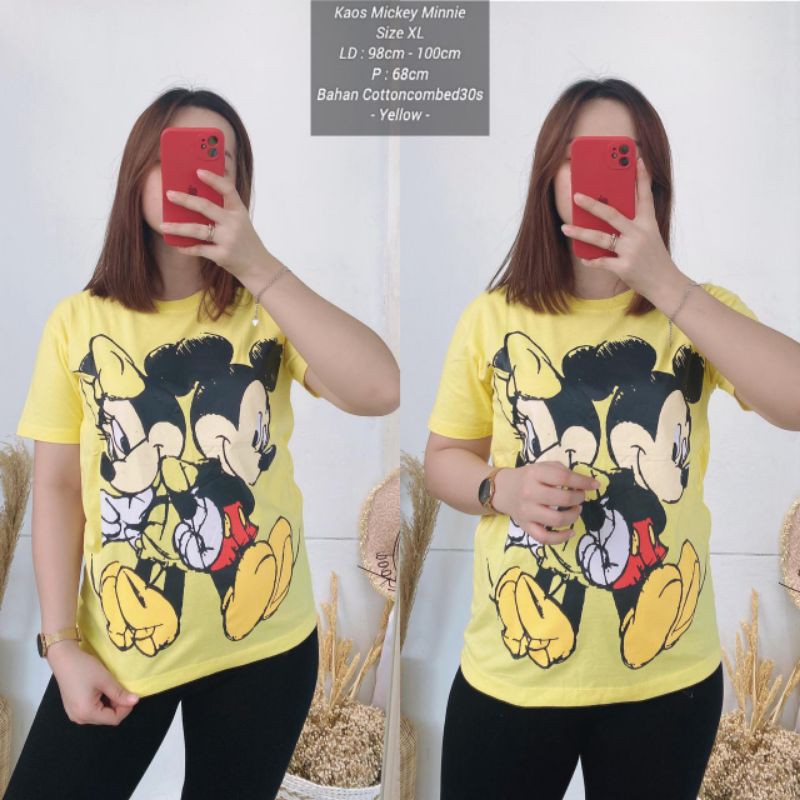 Kaos Mickey Minnie