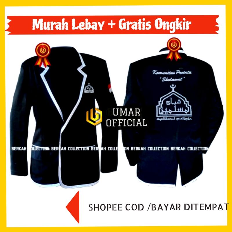 Jas Blazer Syubbanul Muslimin Pria Wanita Original Murah Pecinta Mafia Sholawat Syekhermania Az Zahi