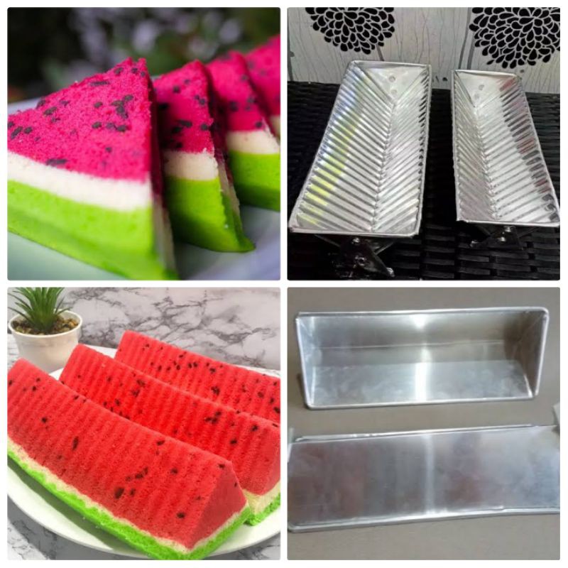 cetakan bolu semangka/loyang bolu semangka/loyang kue