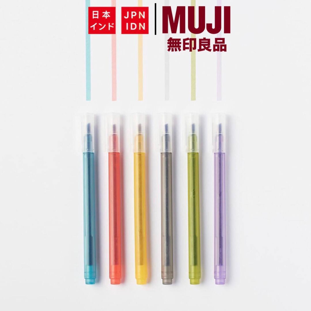 

[Ready Stock] MUJI Line marker calm color | Stabillo warna pastel