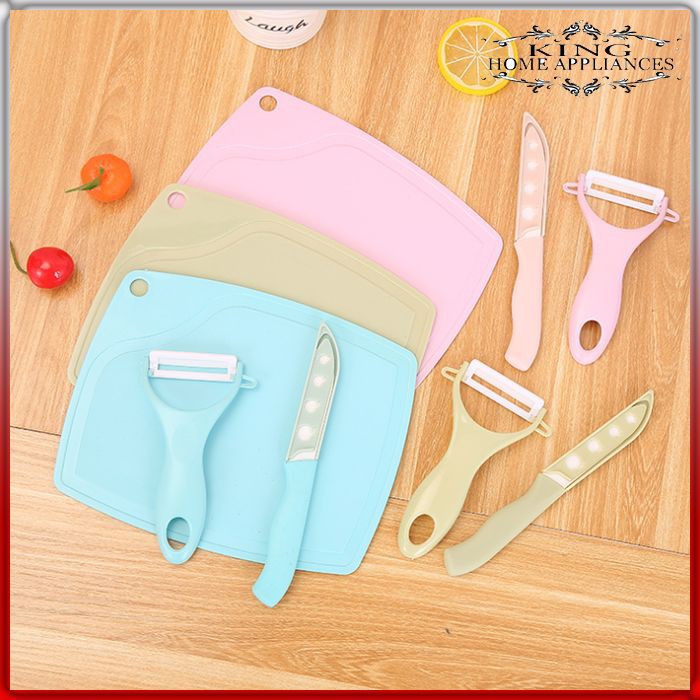 KHA42 ALAT DAPUR PISAU TALENAN PERALATAN DAPUR SET 3 IN 1