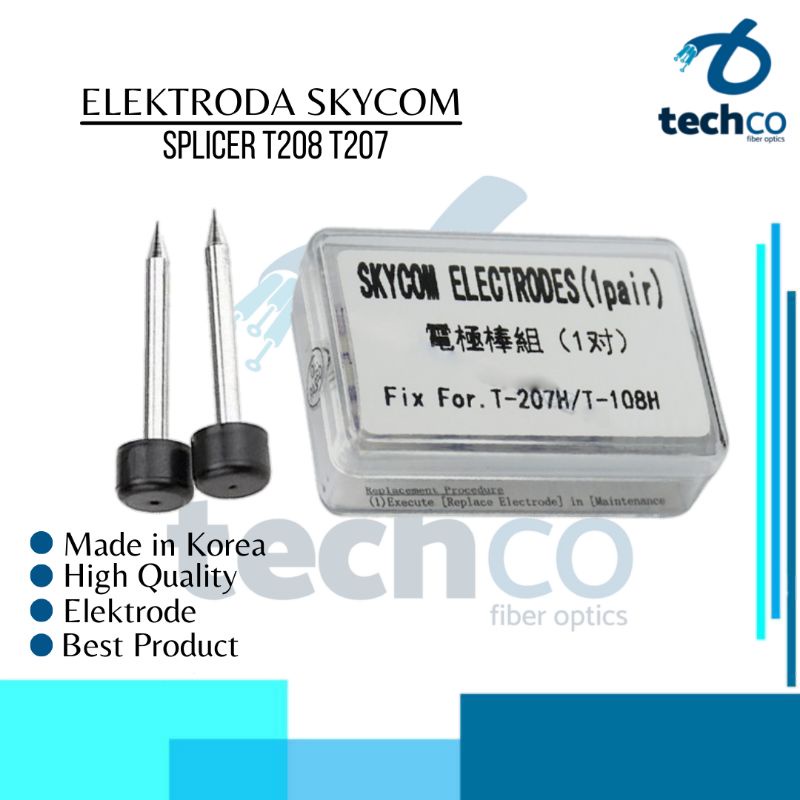 ELEKTRODA FUSION SPLICER SKYCOM T208/Elektroda splicer Skycom T208H