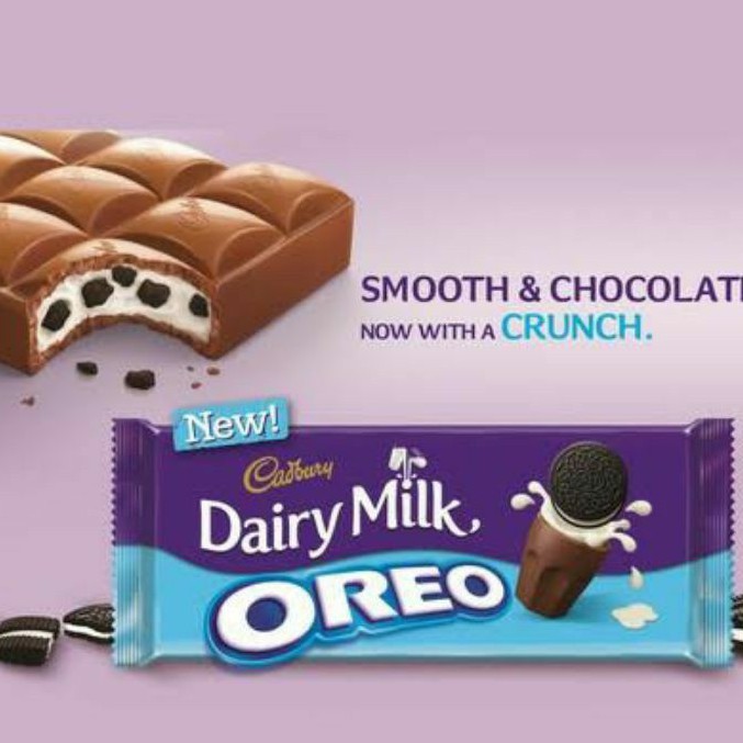 

Cadbury dairy milk Oreo chocolate