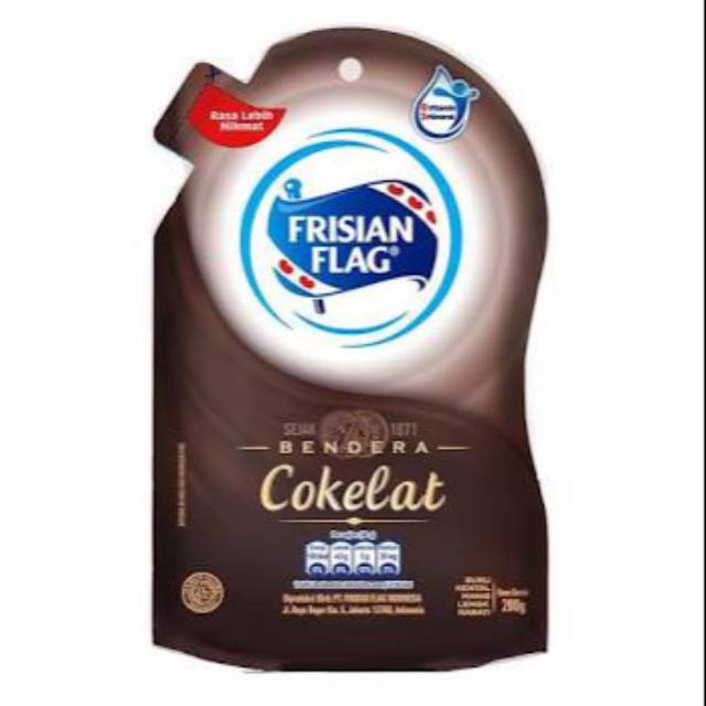 

Susu Kental Manis Pouch Coklat - Frisian Flag - 200ml