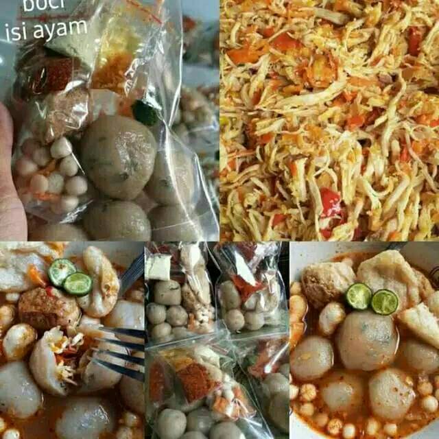 

Boci isi ayam suwir mercon