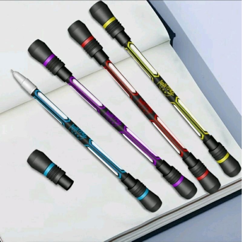 SPINNING PEN / PEN PUTAR / PEN AJAIB / PEN ANTI STRESS / PEN BALANCE BISA PILIH WARNA