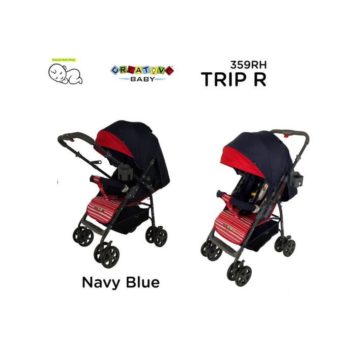 Makassar PROMO - Stroller/ Kereta Bayi Pliko Creative 359 Trip R Drongan 2 Arah | Kereta Dorong Bayi