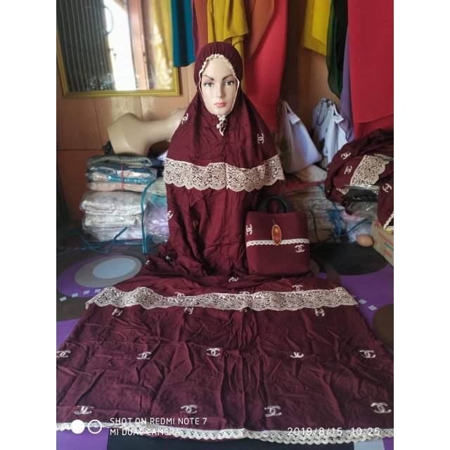 MUKENA CHANNEL TERUSAN/MUKENA TERUSAN/MUKENA DEWASA