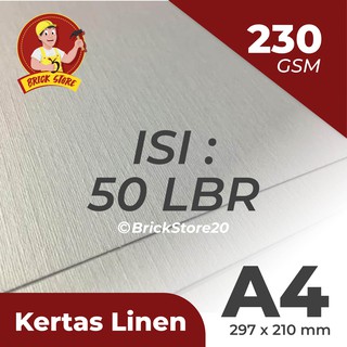 KERTAS LINEN JEPANG A4 F4 untuk sertifikat piagam 50 LEMBAR | Shopee