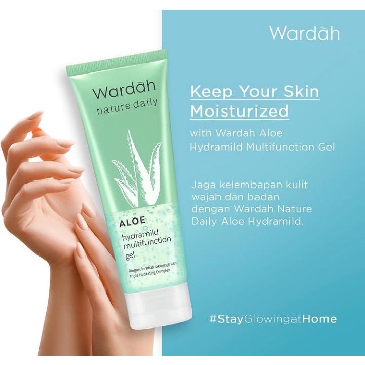 `ღ´ PHINKL `ღ´ ᘺᗩᖇᕲᗩᕼ Wardah Aloe Series / facial wash moisturizer aloe gel toner kulit kering kulit sensitif