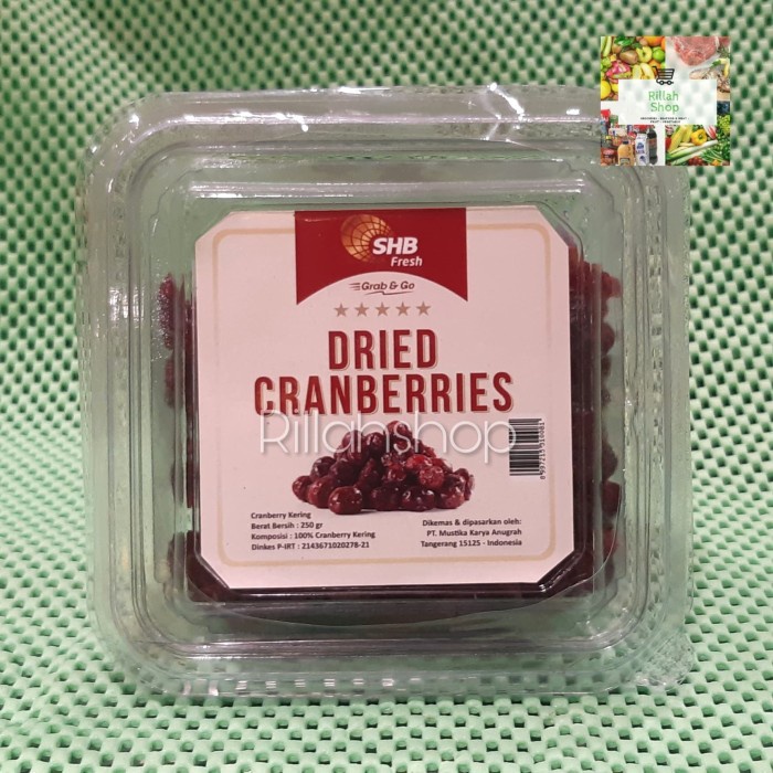 

Cranberries Kering/Dried Cranberries 240 Gram