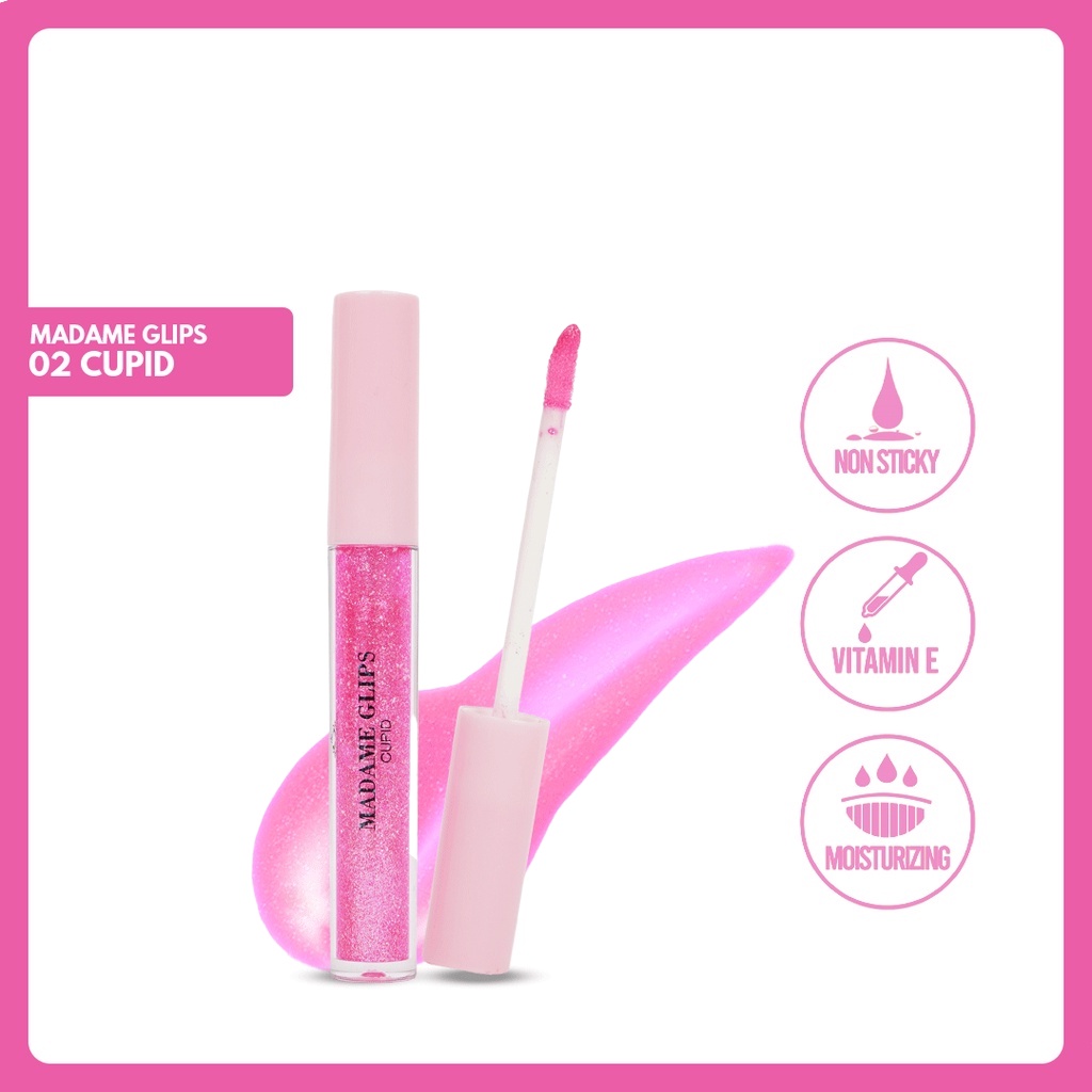 Madame Gie Madame Glips Make Up Lip Gloss