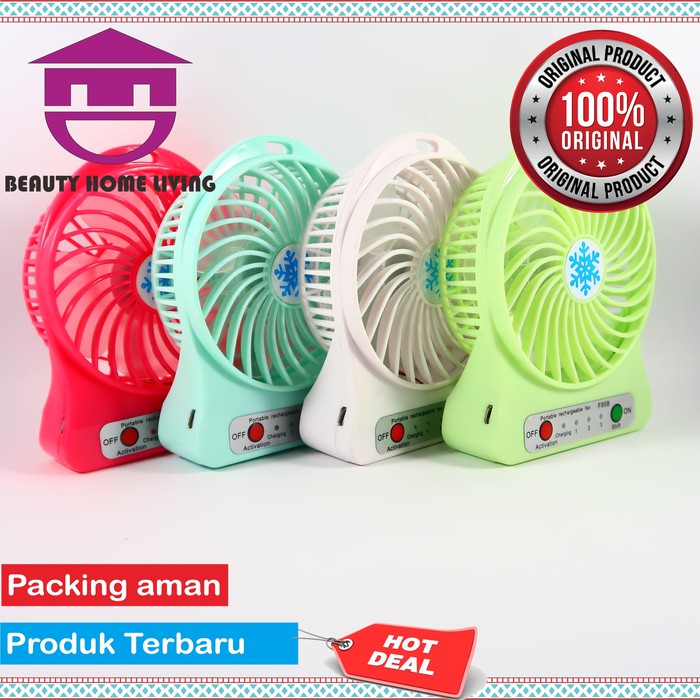 Kipas portable/kipas mini portable/kecil/kipas portable usb+ baterai