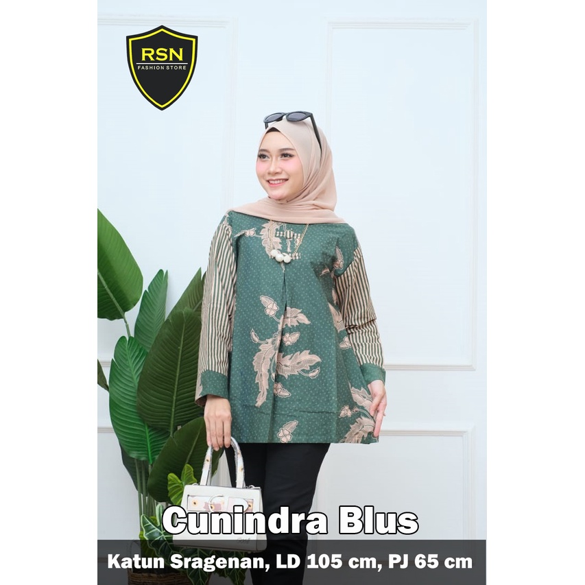 Blouse Batik Model Terbaru Baju Batik Wanita Dewasa Modern Terlaris Batik Lengan Panjang Murah Cunin