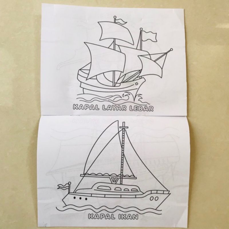 buku mewarnai anak paud