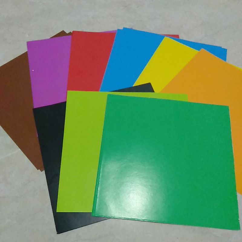 

Kertas lipat origami warna sidu 20 lembar kertas sukung