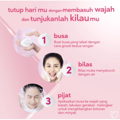 Ponds Bright Beauty Facial Wash Gentle Sabun Muka 50gr