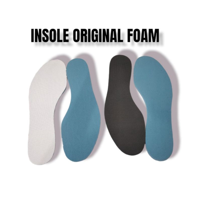 INSOLE ORIGINAL ALAS SEPATU PRIA WANITA BAHAN FOAM QUALITY IMPORT