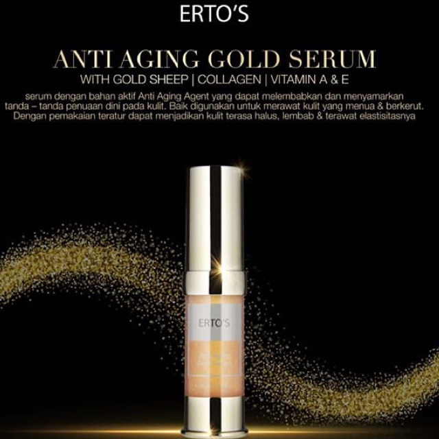 Ertos anti aging gold serum / Ertos serum