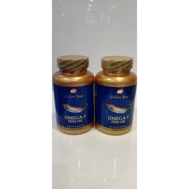 Golden bear Omega 3-fish oil isi 100 sofgel