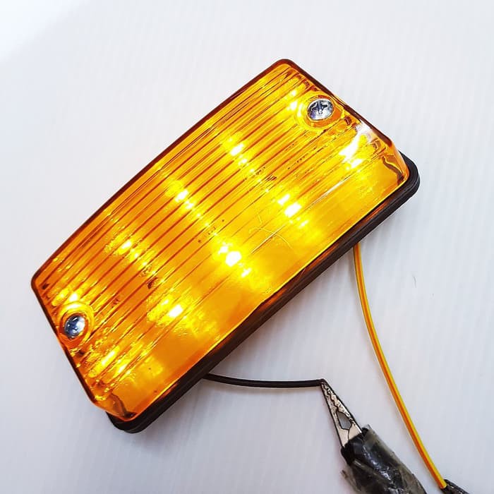 Lampu LED Aksesoris Bak Truk Tangki DNY-168 Yellow