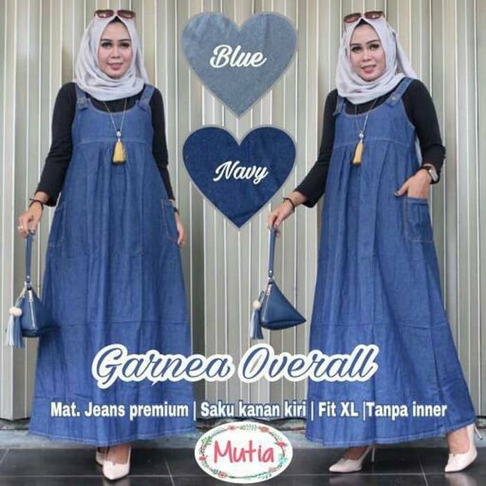 garnea overall sachi jeans jeans blue dan navy original hight quality