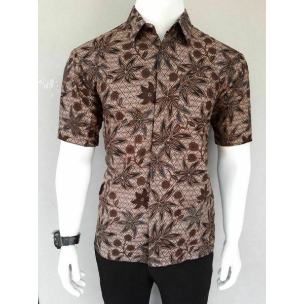 BAJU BATIK PRIA DISTRO TERMURAH SIZE S M L XL XXL