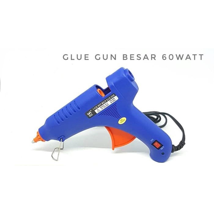 Glue Gun 60 Watt / Tembakan Lem Besar / Alat Lem Tembak 60 Watt