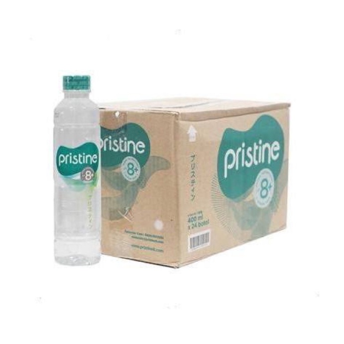 Pristine 8+ 400Ml Air Mineral Botol 1 Dus