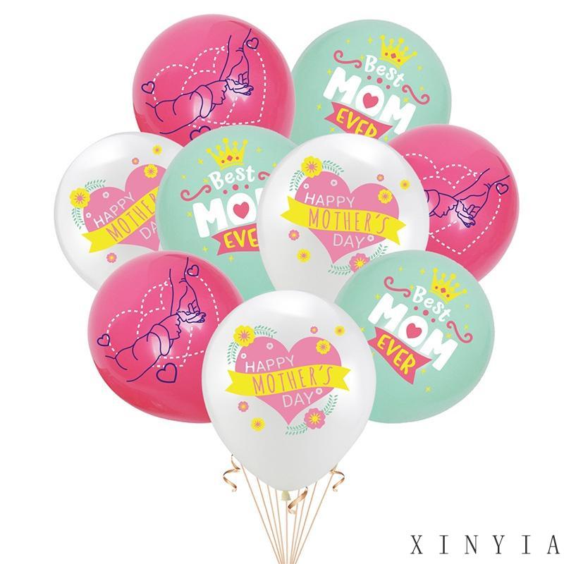 Xia.id Balon Latex 12 &quot;Tema Hari Ibu Untuk Dekorasi Pesta