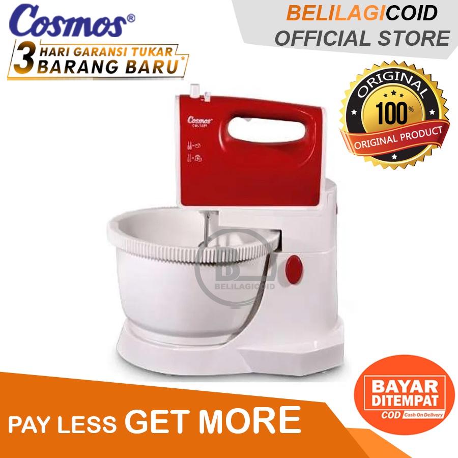 Cosmos Stand Mixer CM 1689 / MIXER Cosmos ORIGINAL CM-1689 / Stand Mixer Murah CM1689