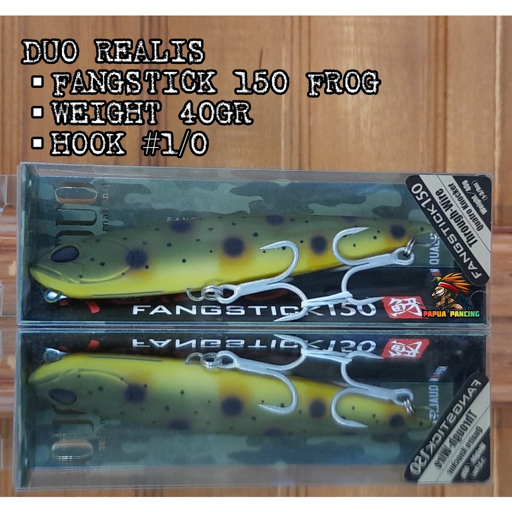 DUO REALIS FANGSTICK 150 COLOR FROG