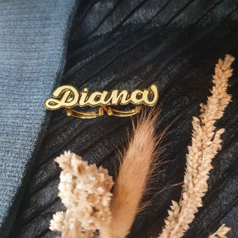 Cincin Custom nama emas 23K | emasnabire