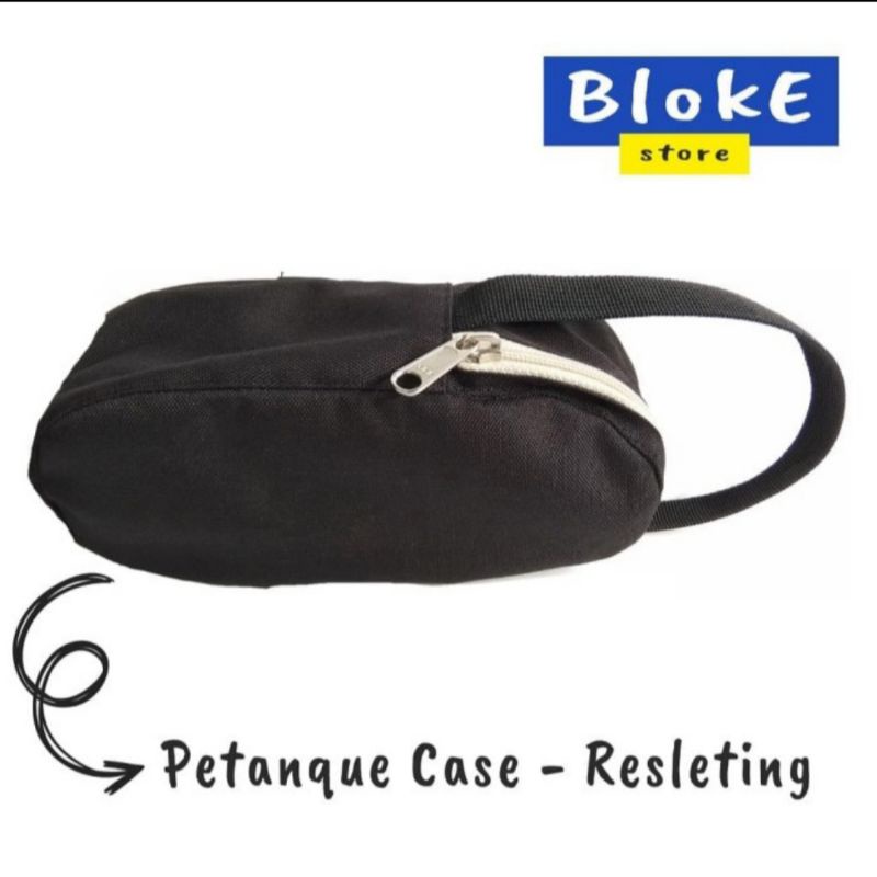 Tas / Case Bola Petanque Resleting