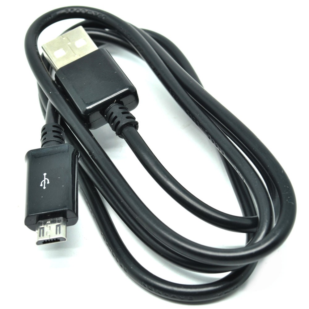 Micro USB Port Data Cable BlackBerry Sony Ericsson Samsung android 1m Kabel charger cas