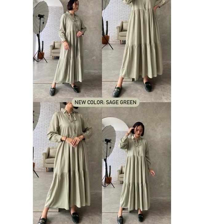 (TERBARU) roe plain dress