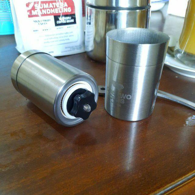 Alat Penggiling Kopi Hand Manual Grinder Coffee Stainless Stell