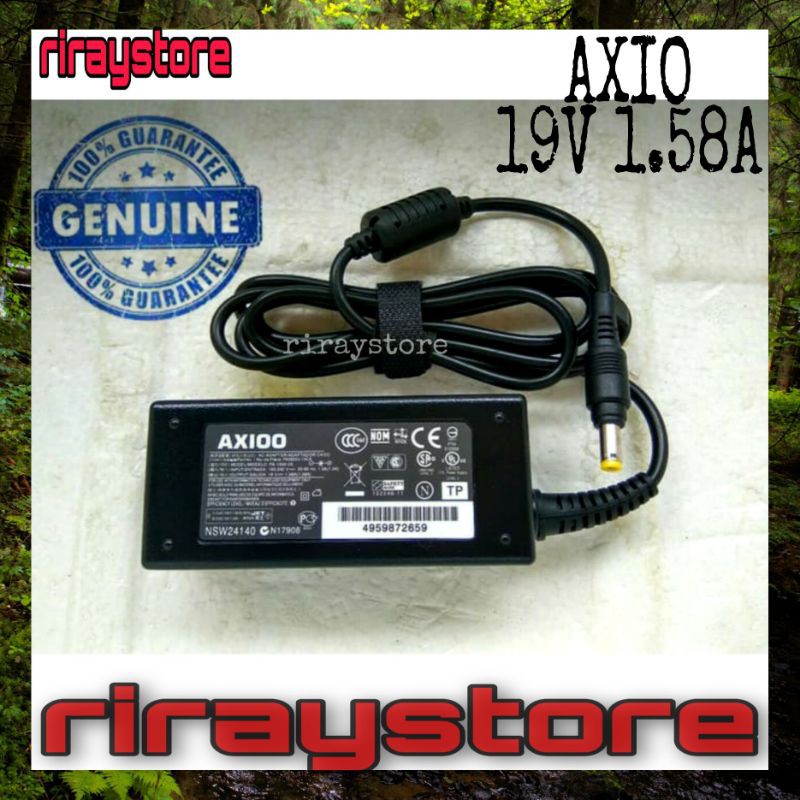 Adaptor Charger Notebook Axioo Pico PJM CIM W217 M1100 M1110 19V 1.58A Small Plug 4.8x1.7mm