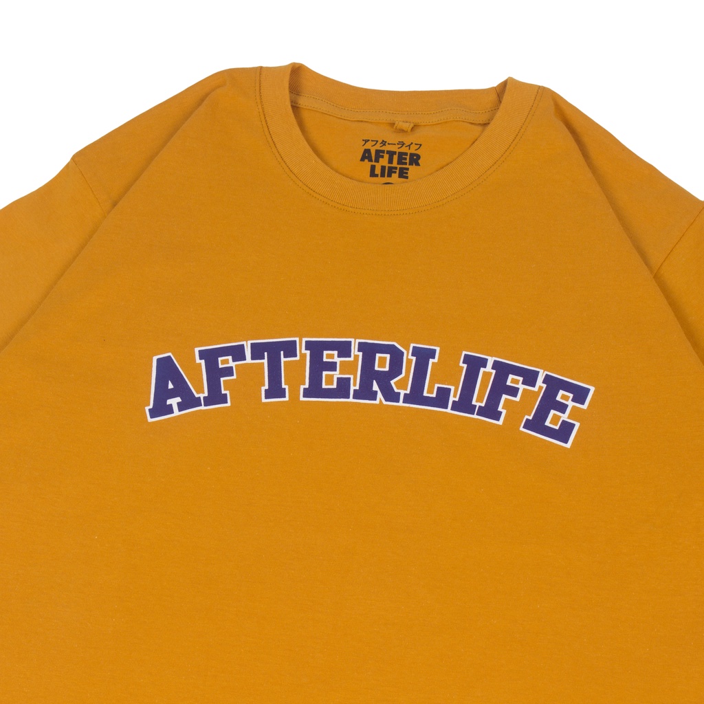 AFTERLIFE - Tshirt Choi Pitcher Mustard | 21057B