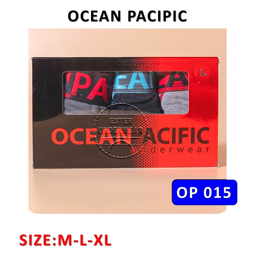 Celana dalam Pria OCEAN PACIFIC OP 015 ISI-3 PCS