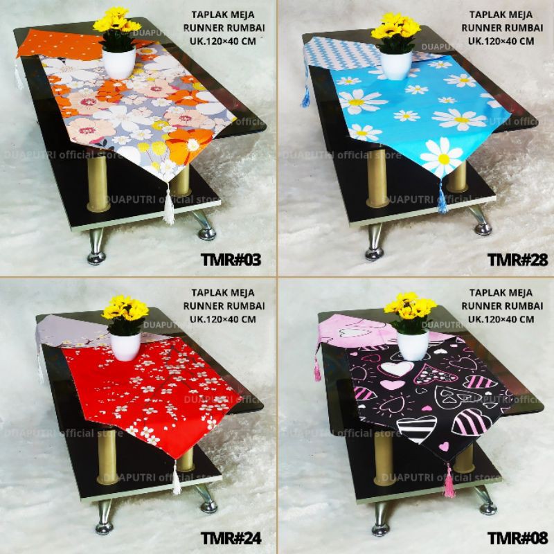 TABLE RUNNER / TAPLAK MEJA RUANG TAMU