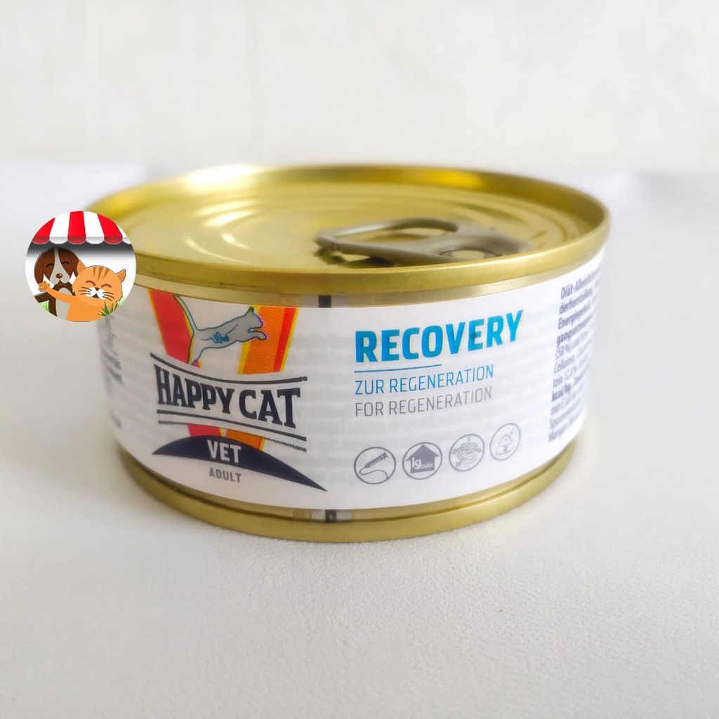 Happy Cat Vet Recovery 100gr - Wet Food Khusus Kucing Sakit