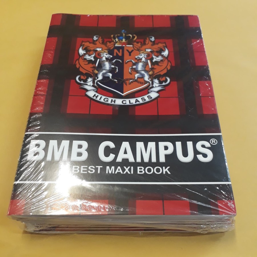 

Buku Tulis BMB/BMC Campus 36 Lembar Isi 10 Buku