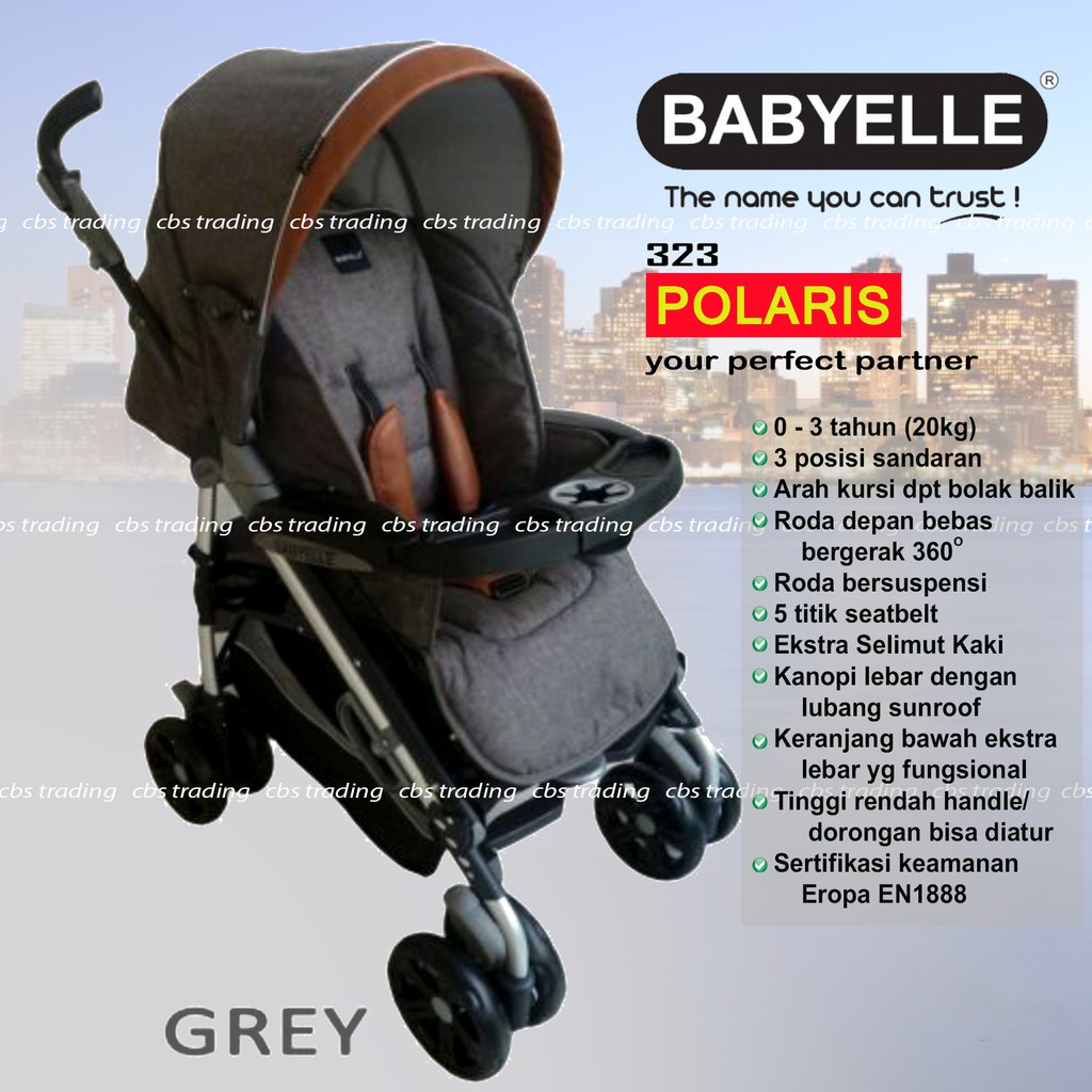 CARA MENGGUNAKAN STROLLER Baby elle S 700 CURVE 2 - YouTube