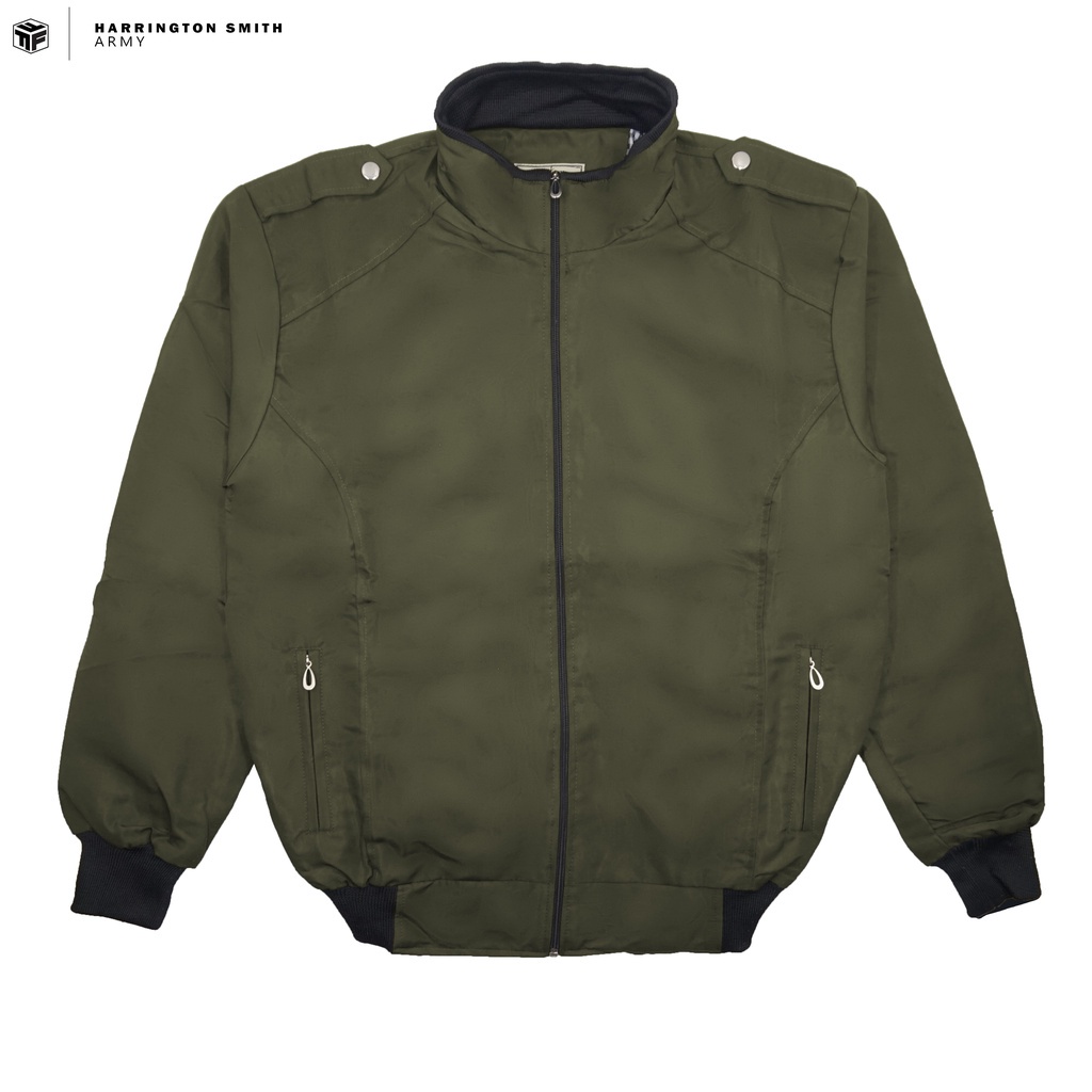 Jaket Harrington Smith Bomber Polos Pria Wanita Unisex Original Dogart